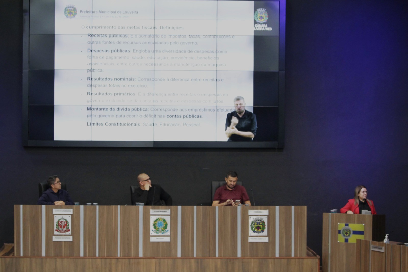 Em audiência, Prefeitura diz que cumpriu Metas Fiscais
