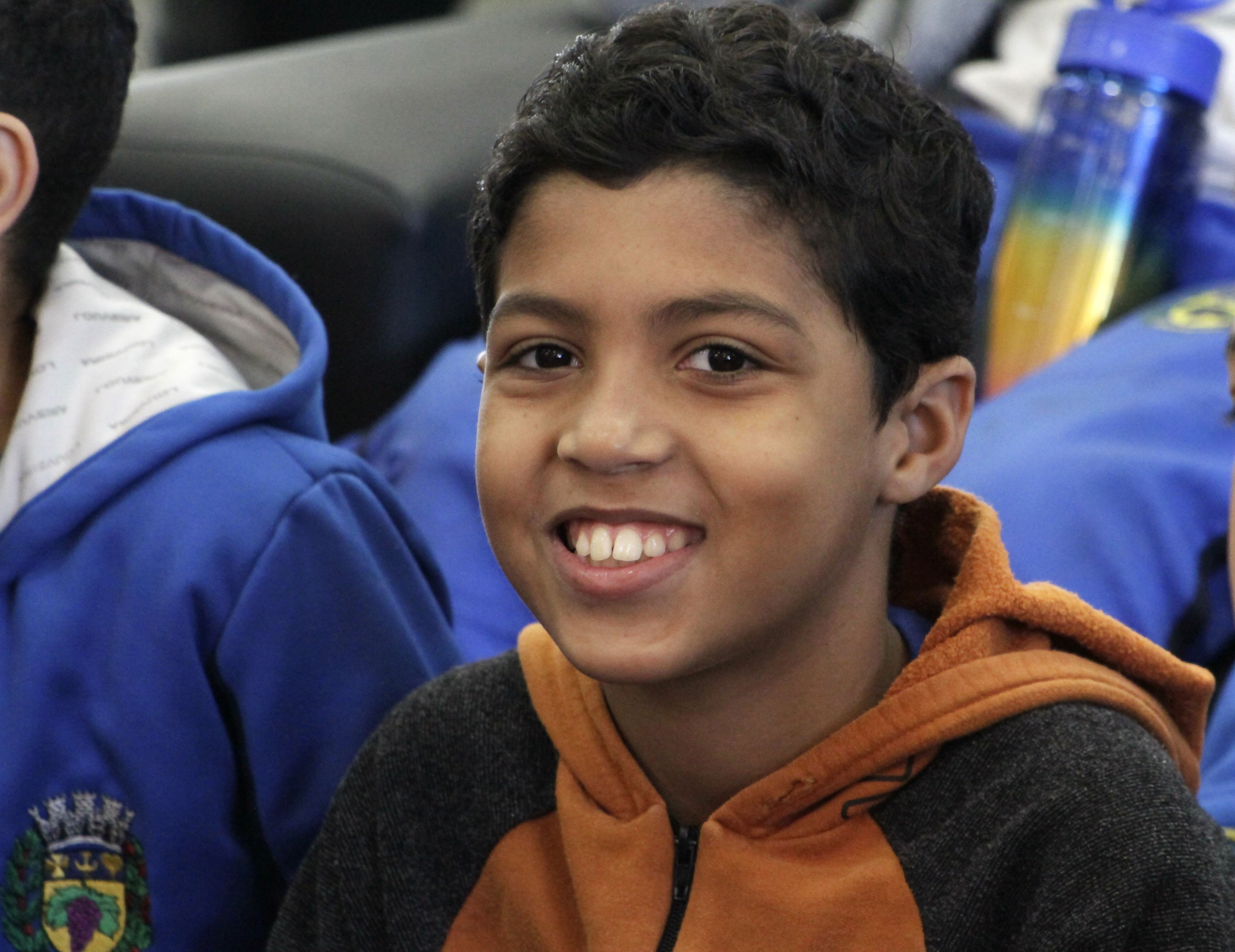 Chegou a vez dos alunos da Frederico Pagotto