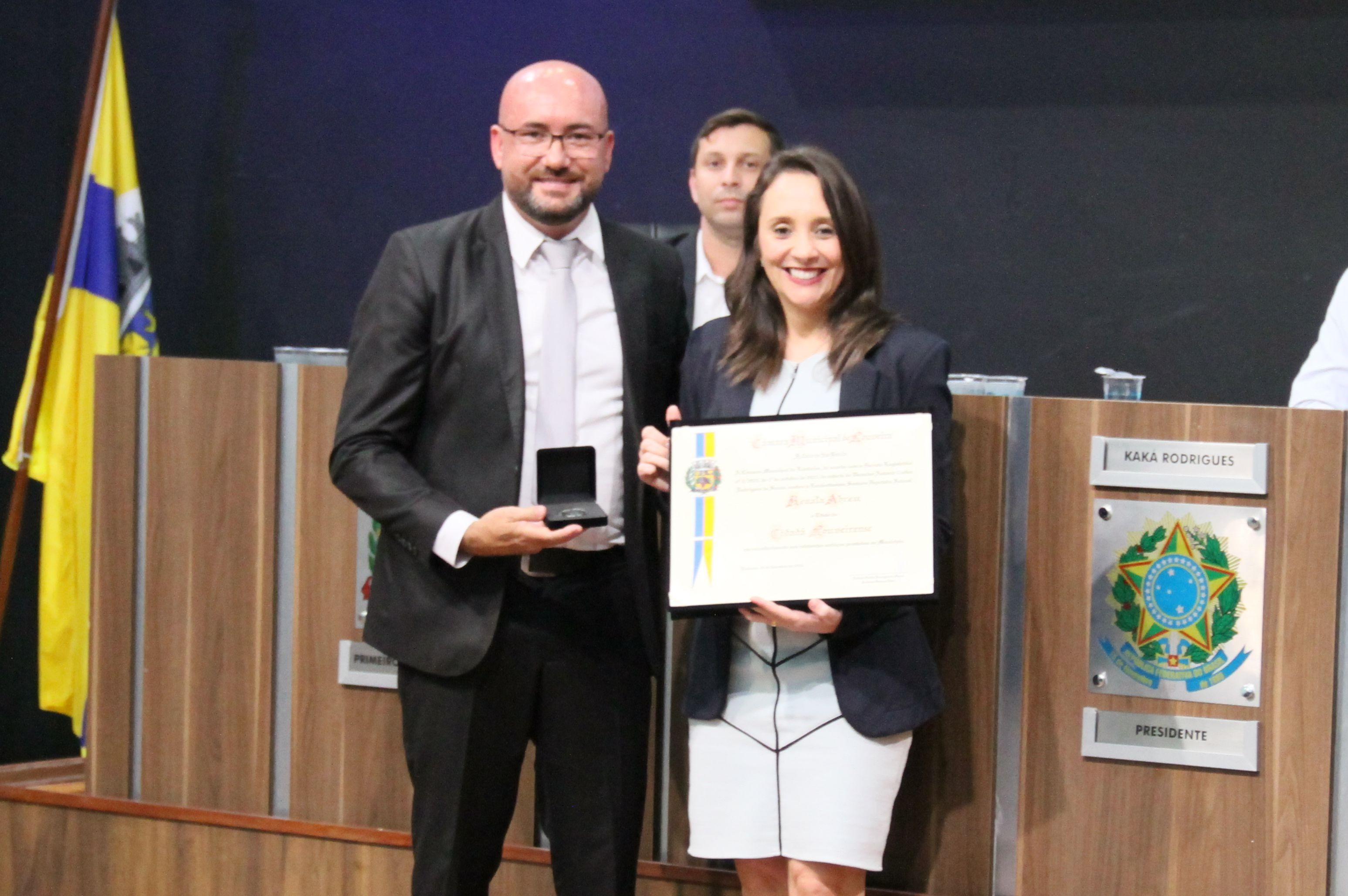 Deputada federal Renata Abreu recebe título de cidadania