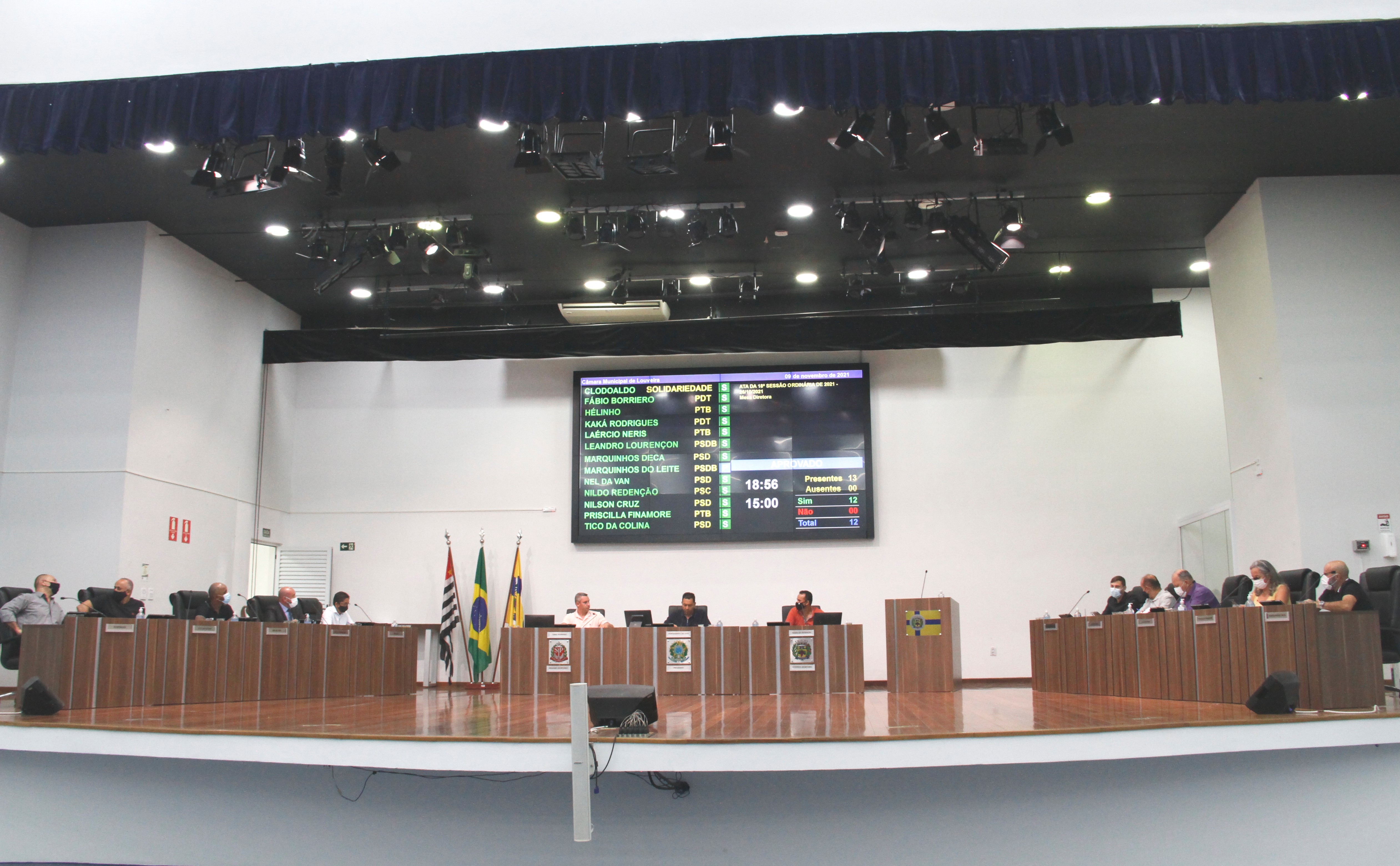 Sessão tranquila com uma matéria para votação na Ordem do Dia