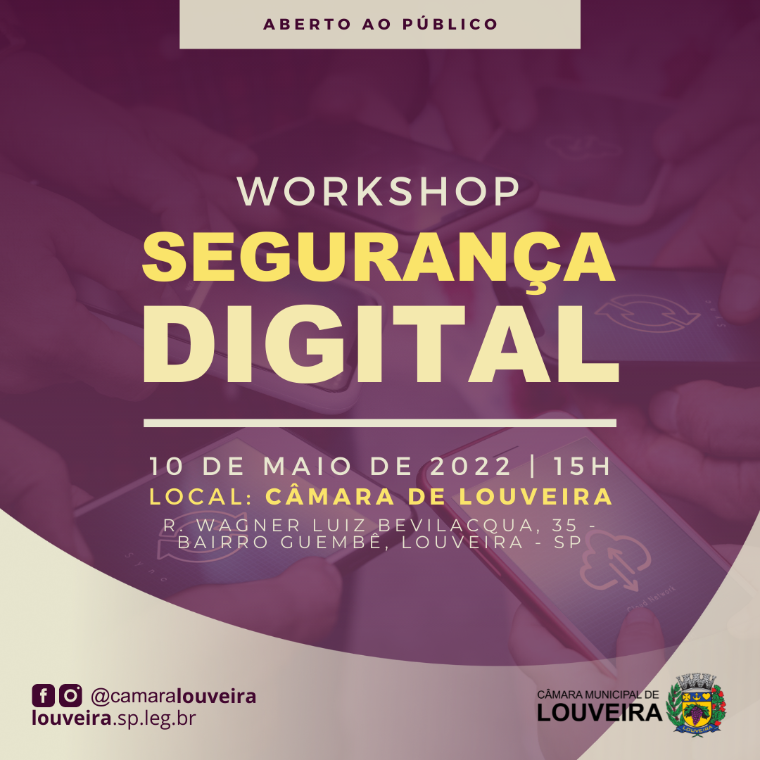 Workshop será aberto ao público