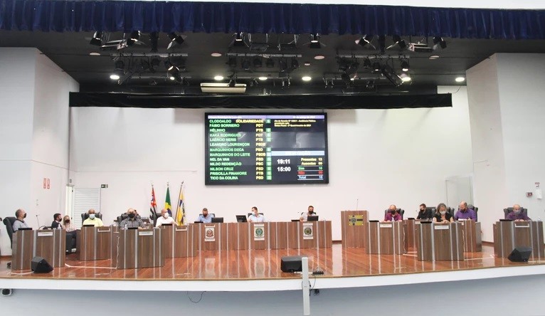 Sessão Ordinária apresenta dois itens para votação dos vereadores